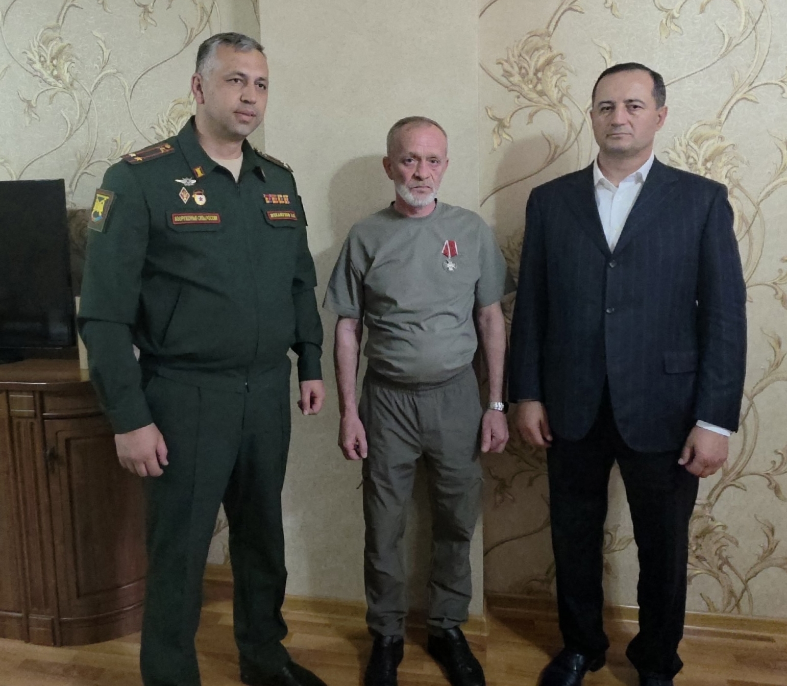 Герой специальной военной операции Аслан Бугов награждён орденом Мужества
